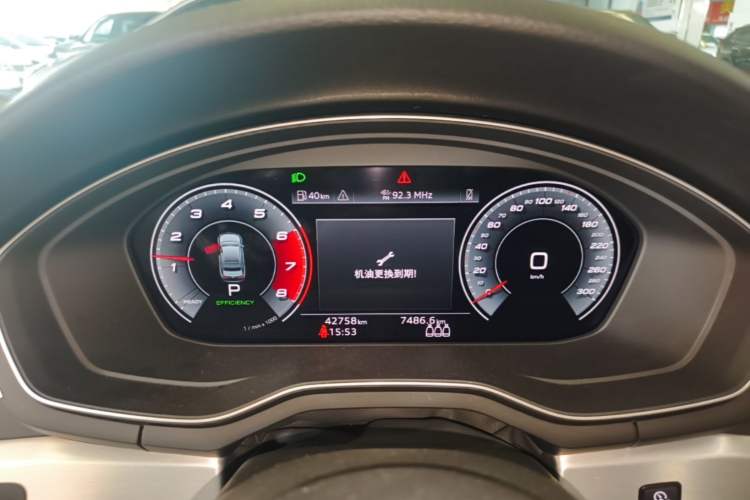 Used Audi A4L 2022 40 TFSI Fashion Dynamic Model Instrument Cluster