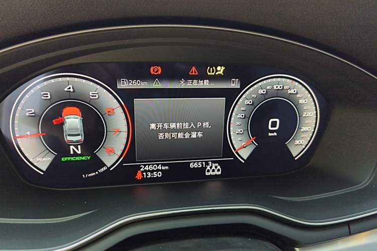 Used Audi A4L 2022 40 TFSI Fashion Dynamic Model Instrument Cluster