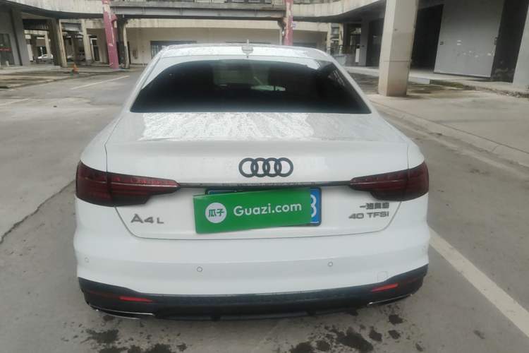 Used Audi A4L 2022 40 TFSI Luxury Dynamic Model Rear