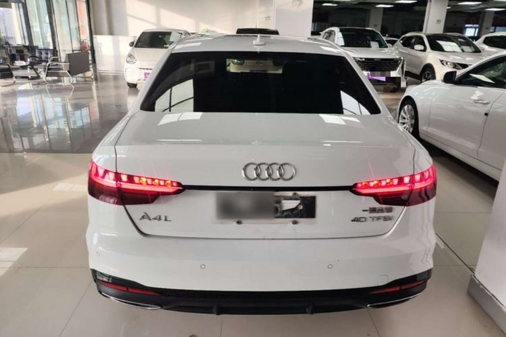 Used Audi A4L 2022 40 TFSI Luxury Dynamic Model Rear