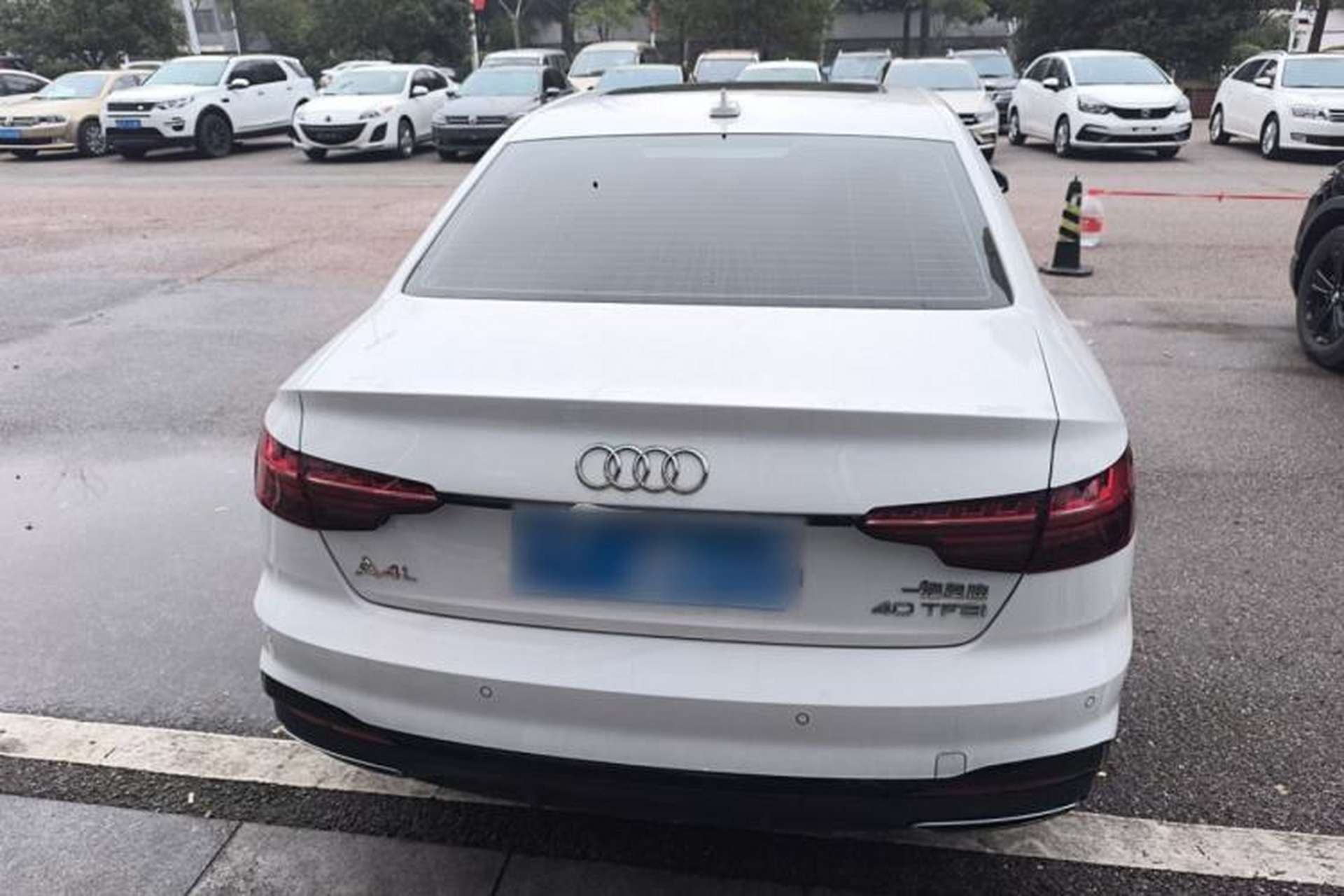 Used Audi A4L 2022 40 TFSI Luxury Dynamic Model Rear