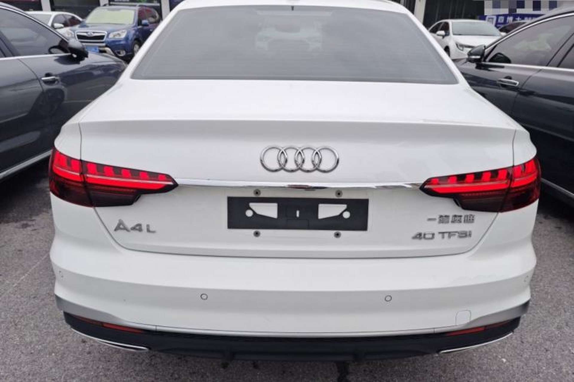Used Audi A4L 2022 40 TFSI Fashion Dynamic Model Rear