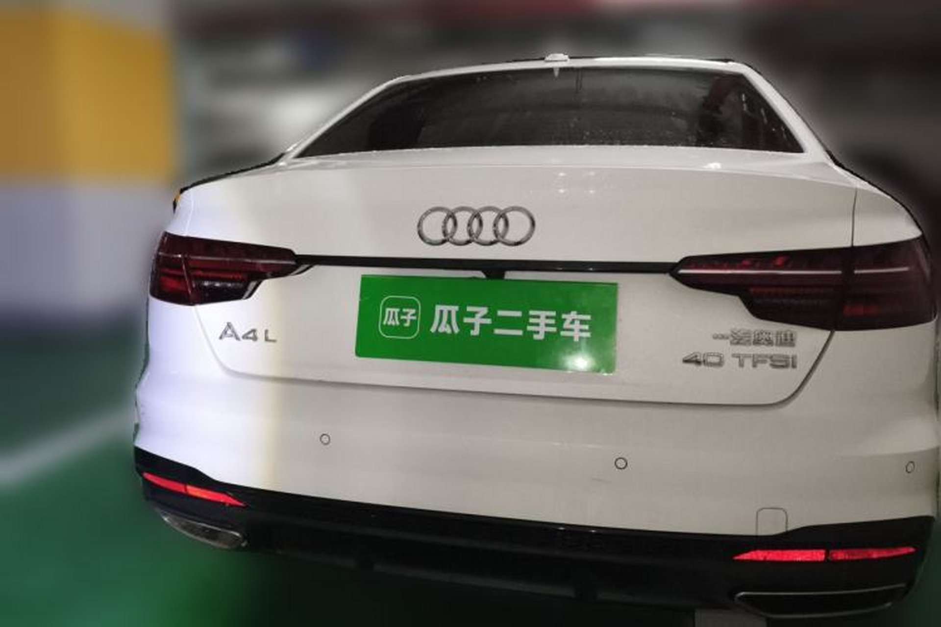 Used Audi A4L 2022 40 TFSI Luxury Dynamic Model Rear