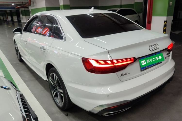 Used Audi A4L 2022 40 TFSI Fashion Dynamic Model Rear Left 45 Deg