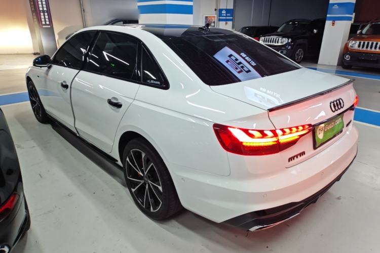 Used Audi A4L 2022 40 TFSI Luxury Dynamic Model Rear Left 45 Deg