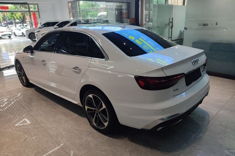 Used Audi A4L 2022 40 TFSI Fashion Dynamic Model Rear Left 45 Deg