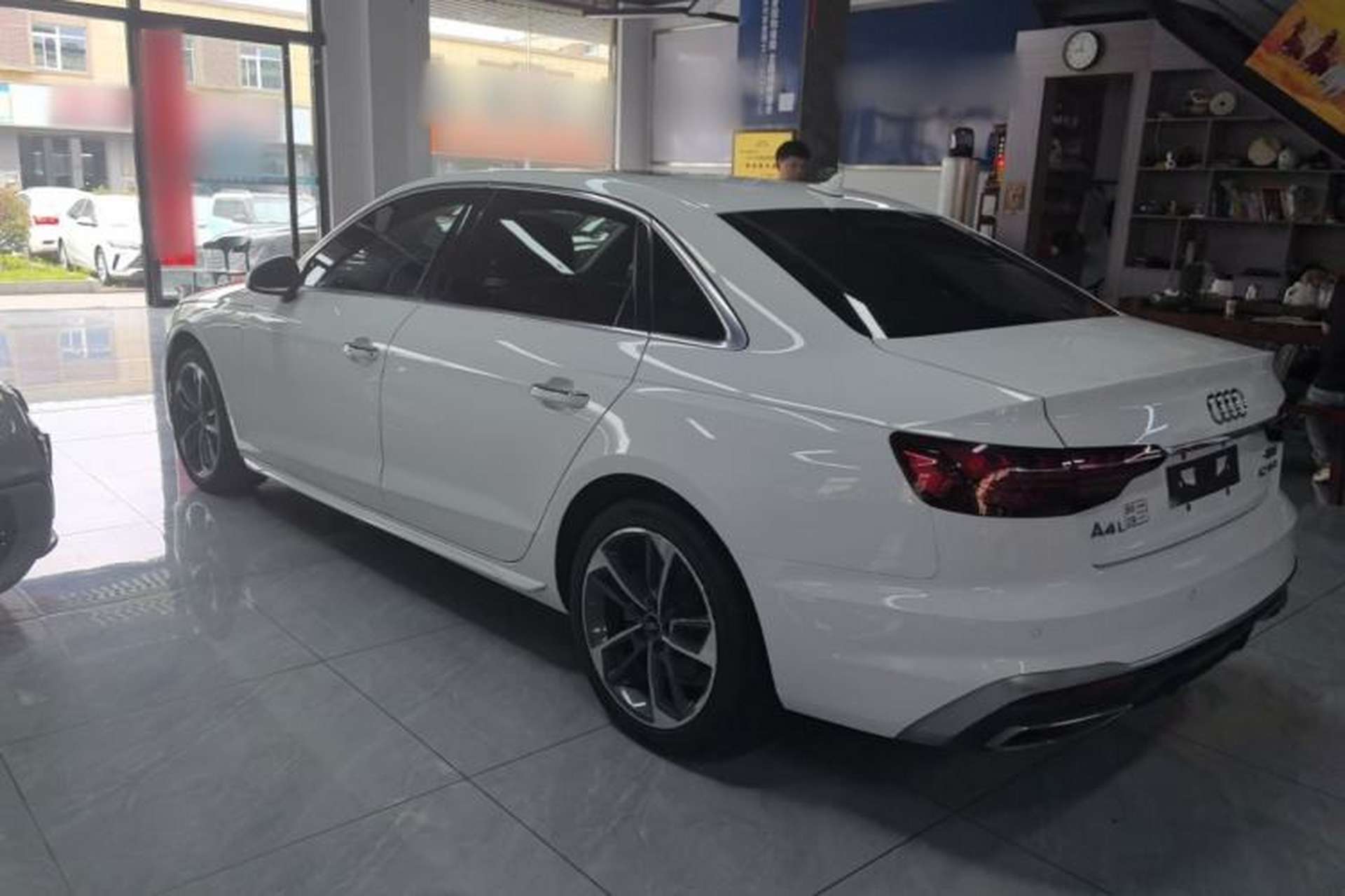 Used Audi A4L 2022 40 TFSI Fashion Dynamic Model Rear Left 45 Deg