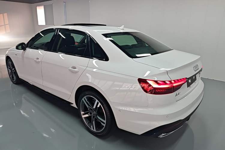 Used Audi A4L 2022 40 TFSI Luxury Dynamic Model Rear Left 45 Deg