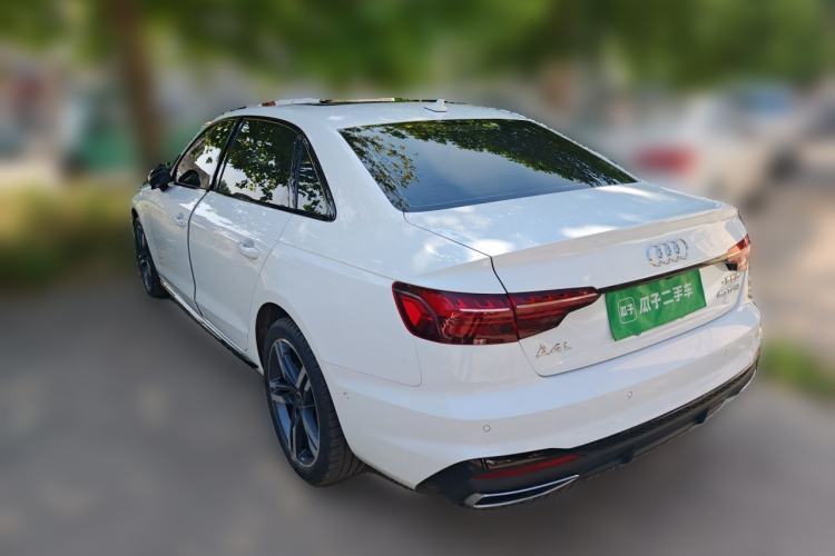 Used Audi A4L 2022 40 TFSI Luxury Dynamic Model Rear Left 45 Deg