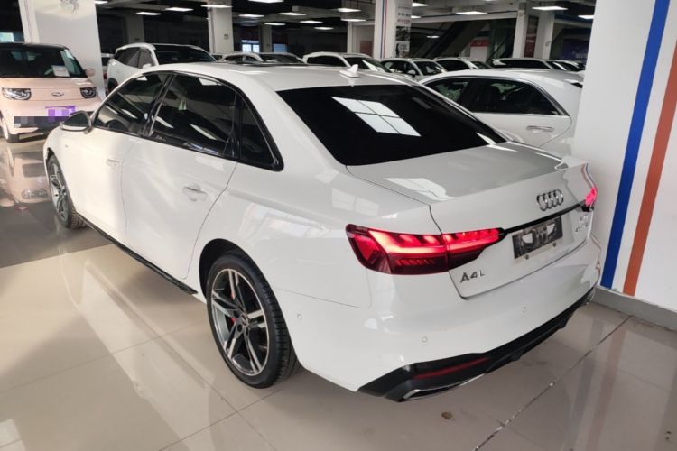 Used Audi A4L 2022 40 TFSI Luxury Dynamic Model Rear Left 45 Deg