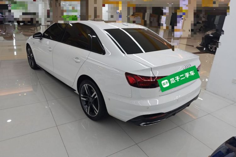 Used Audi A4L 2022 40 TFSI Luxury Dynamic Model Rear Left 45 Deg