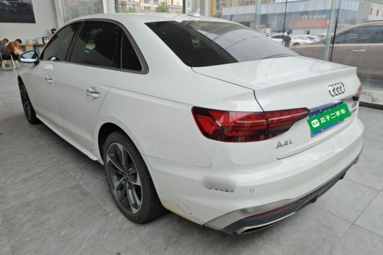 Used Audi A4L 2022 40 TFSI Fashion Dynamic Model Rear Left 45 Deg