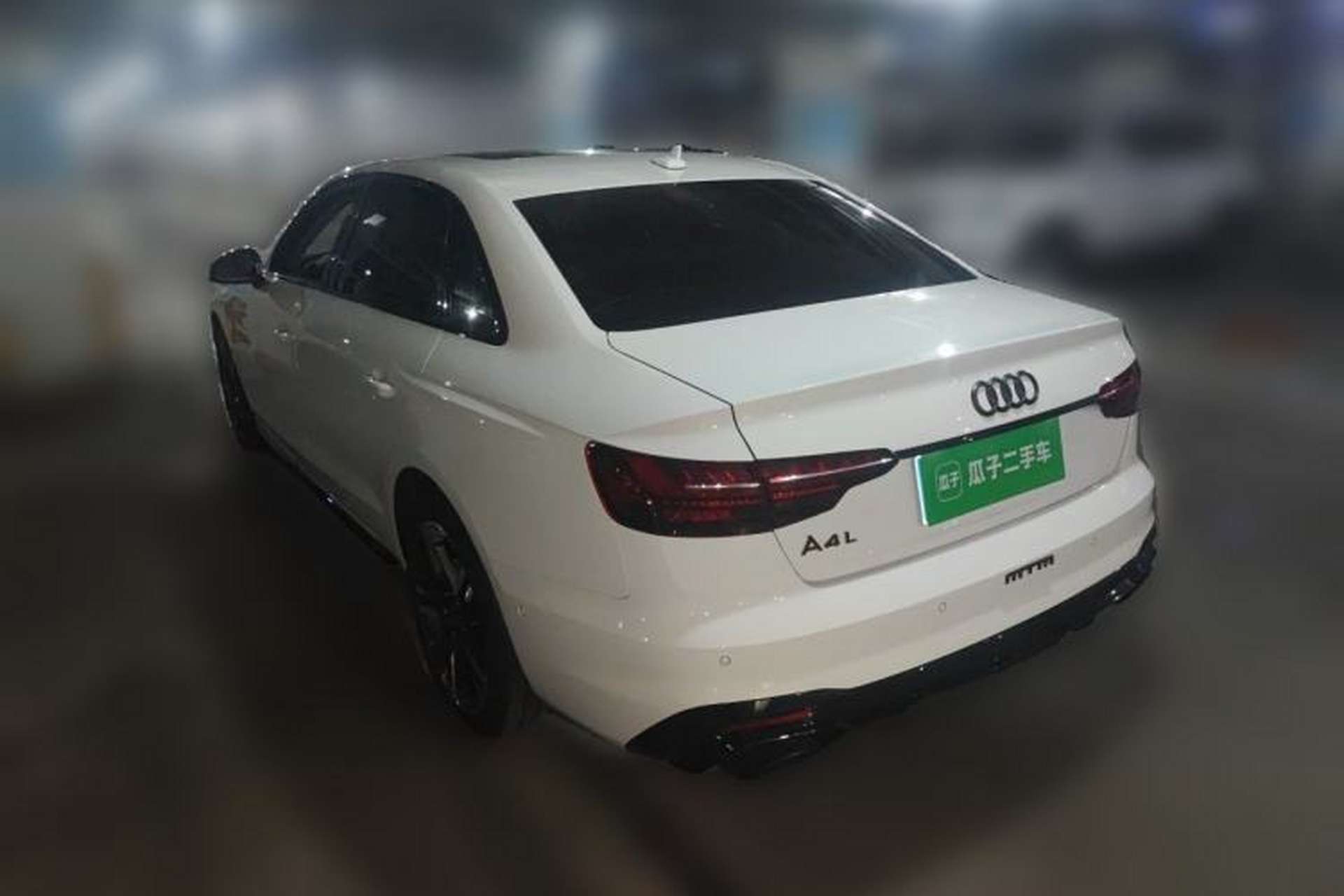 Used Audi A4L 2022 40 TFSI Luxury Dynamic Model Rear Left 45 Deg