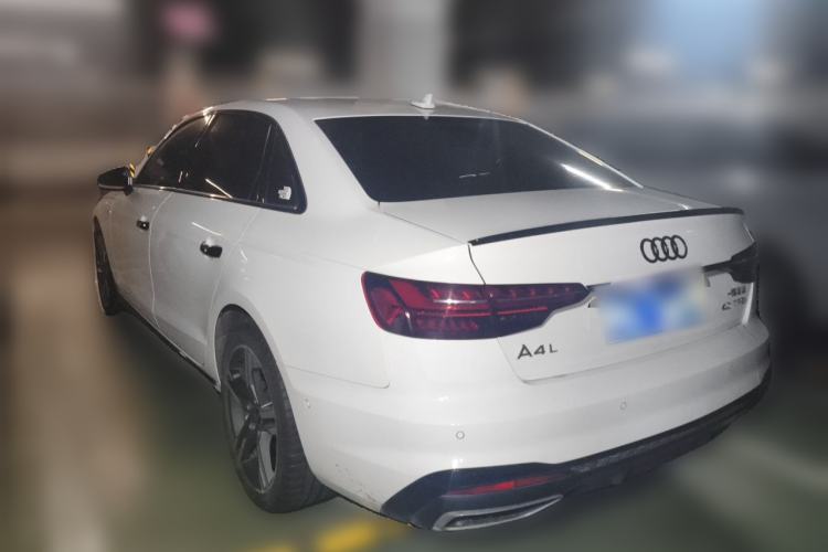 Used Audi A4L 2022 40 TFSI Luxury Dynamic Model Rear Left 45 Deg