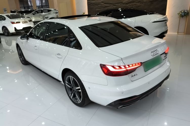 Used Audi A4L 2022 40 TFSI Luxury Dynamic Model Rear Left 45 Deg