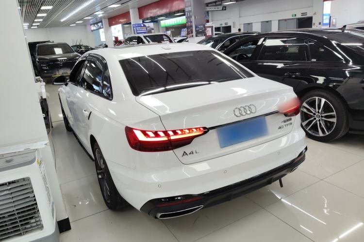 Used Audi A4L 2022 40 TFSI Luxury Dynamic Model Rear Left 45 Deg