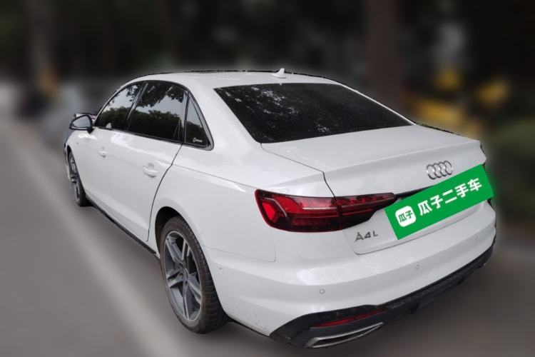 Used Audi A4L 2022 40 TFSI Luxury Dynamic Model Rear Left 45 Deg