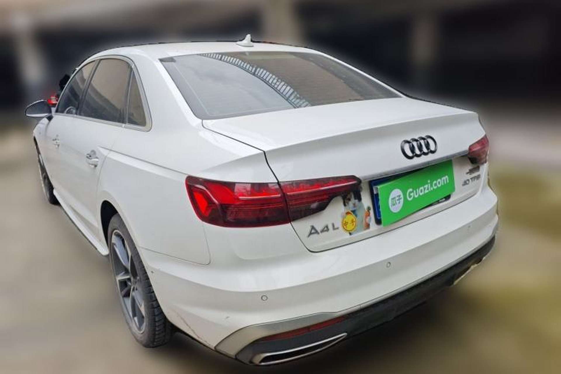 Used Audi A4L 2022 40 TFSI Fashion Dynamic Model Rear Left 45 Deg