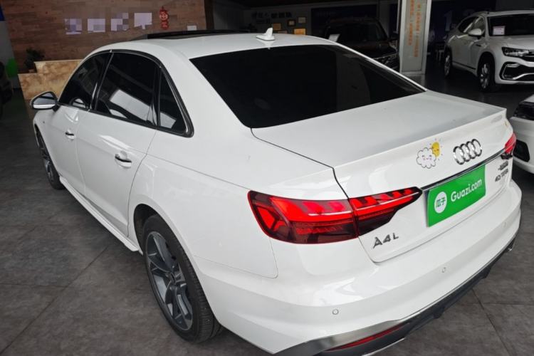 Used Audi A4L 2022 40 TFSI Fashion Dynamic Model Rear Left 45 Deg