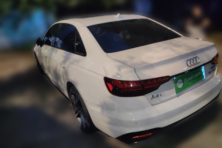 Used Audi A4L 2022 40 TFSI Luxury Dynamic Model Rear Left 45 Deg