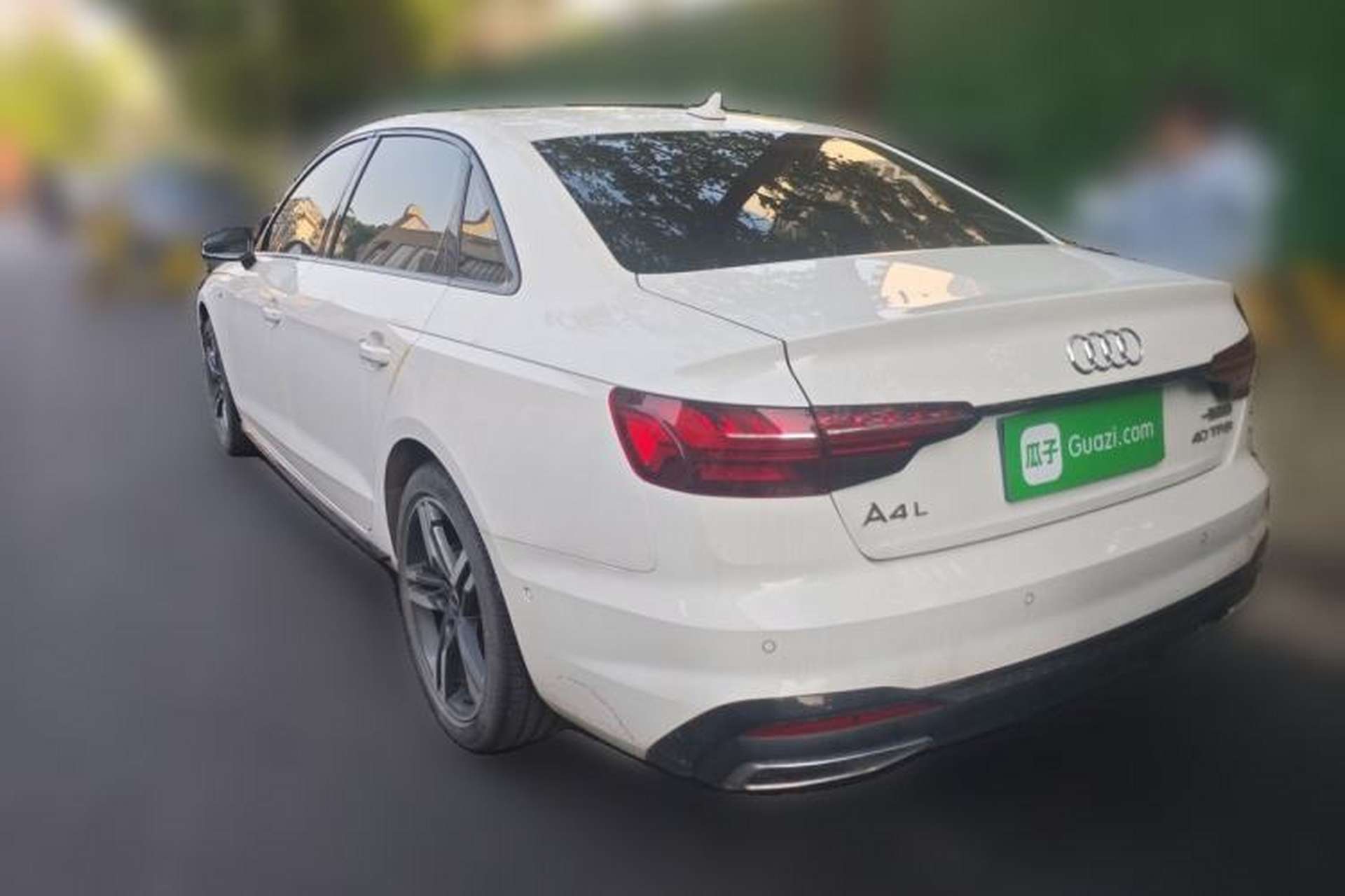 Used Audi A4L 2022 40 TFSI Luxury Dynamic Model Rear Left 45 Deg
