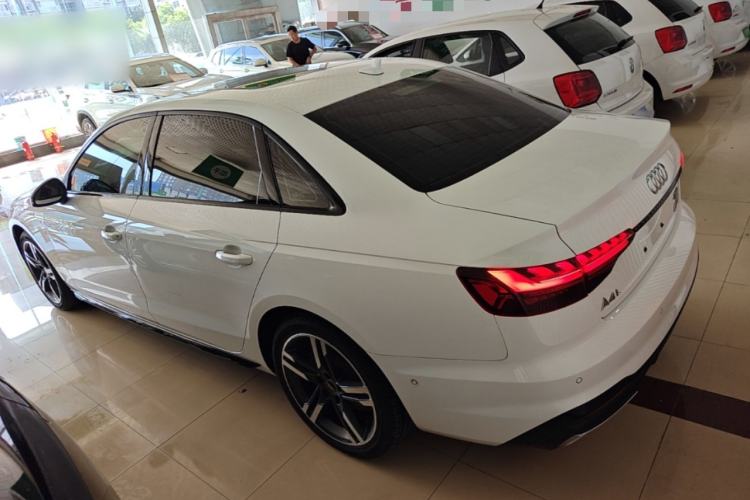 Used Audi A4L 2022 40 TFSI Luxury Dynamic Model Rear Left 45 Deg