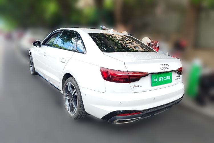 Used Audi A4L 2022 40 TFSI Luxury Dynamic Model Rear Left 45 Deg