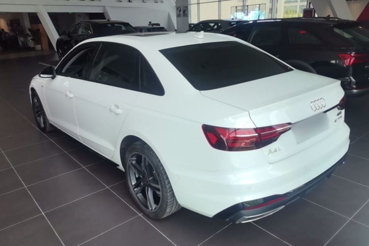 Used Audi A4L 2022 40 TFSI Luxury Dynamic Model Rear Left 45 Deg