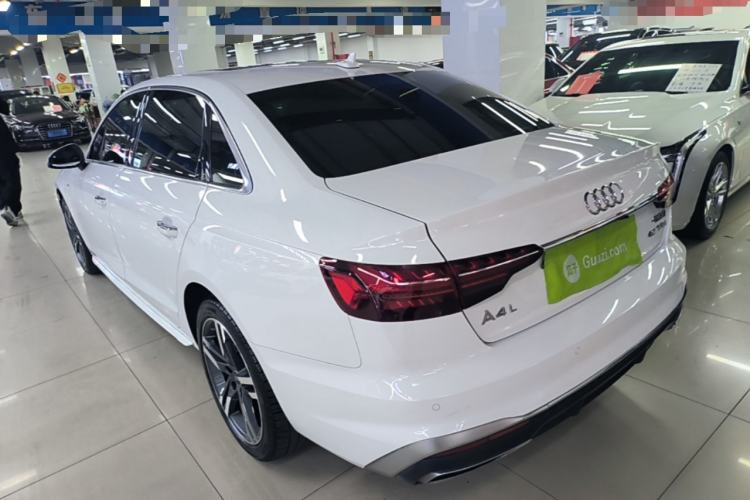 Used Audi A4L 2022 40 TFSI Fashion Dynamic Model Rear Left 45 Deg
