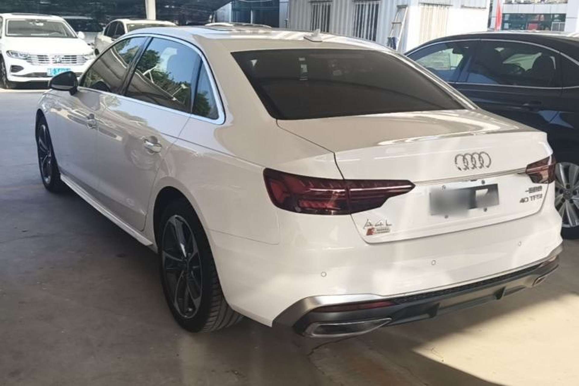Used Audi A4L 2022 40 TFSI Fashion Dynamic Model Rear Left 45 Deg