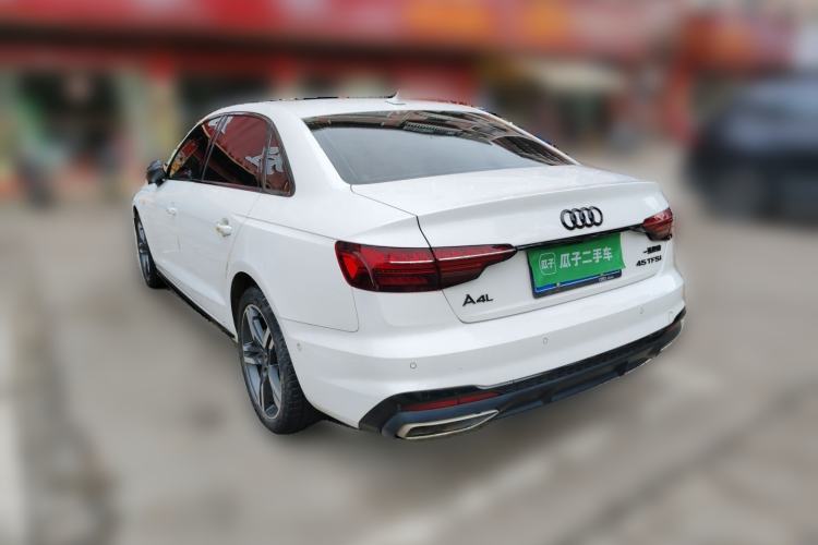 Used Audi A4L 2022 40 TFSI Luxury Dynamic Model Rear Left 45 Deg