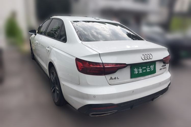 Used Audi A4L 2022 40 TFSI Luxury Dynamic Model Rear Left 45 Deg