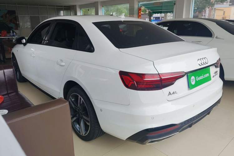 Used Audi A4L 2022 40 TFSI Luxury Dynamic Model Rear Left 45 Deg