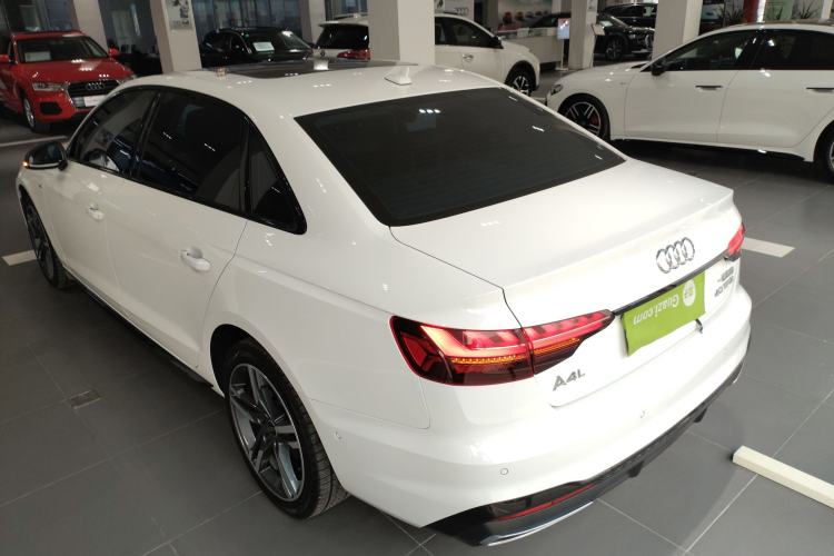 Used Audi A4L 2022 40 TFSI Luxury Dynamic Model Rear Left 45 Deg