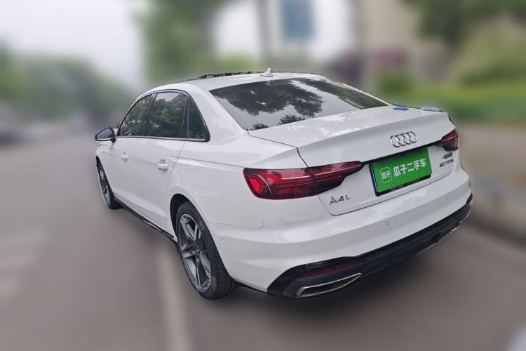 Used Audi A4L 2022 40 TFSI Luxury Dynamic Model Rear Left 45 Deg