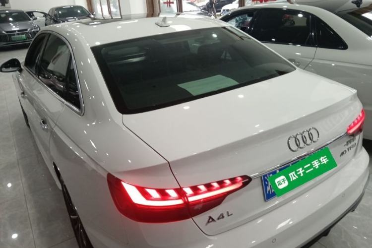 Used Audi A4L 2022 40 TFSI Fashion Dynamic Model Rear Left 45 Deg