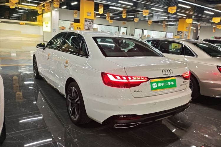 Used Audi A4L 2022 40 TFSI Luxury Dynamic Model Rear Left 45 Deg
