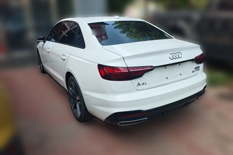 Used Audi A4L 2022 40 TFSI Luxury Dynamic Model Rear Left 45 Deg
