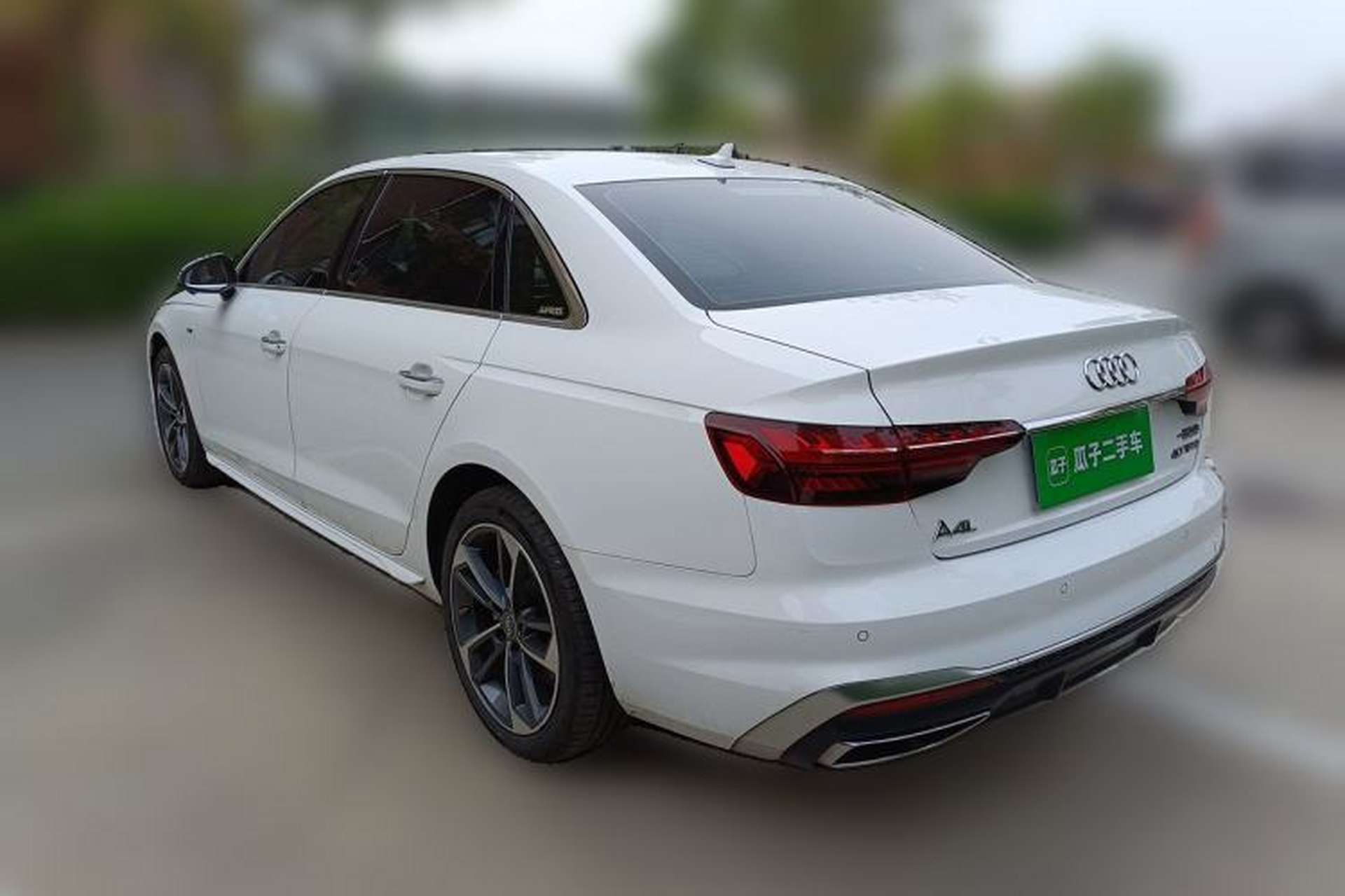 Used Audi A4L 2022 40 TFSI Fashion Dynamic Model Rear Left 45 Deg