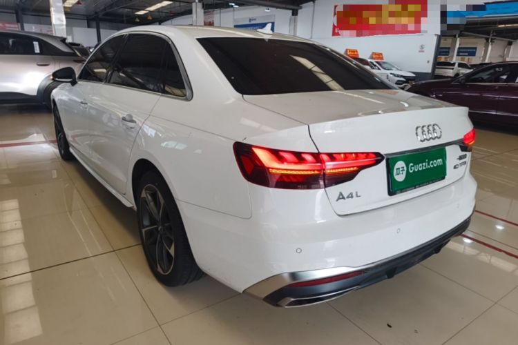 Used Audi A4L 2022 40 TFSI Fashion Dynamic Model Rear Left 45 Deg