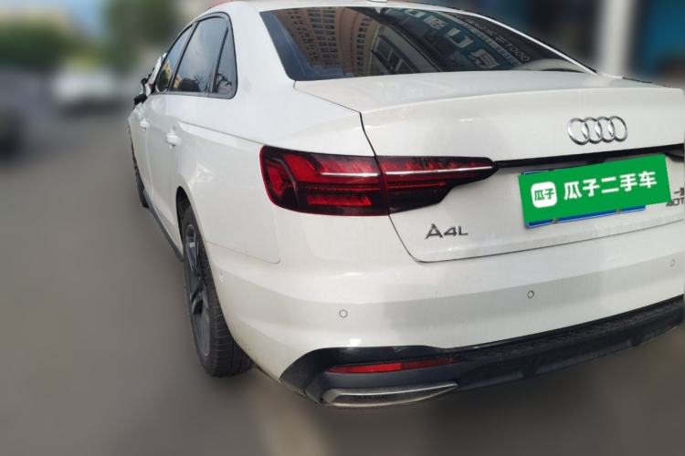 Used Audi A4L 2022 40 TFSI Luxury Dynamic Model Rear Left 45 Deg