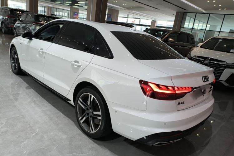 Used Audi A4L 2022 40 TFSI Luxury Dynamic Model Rear Left 45 Deg