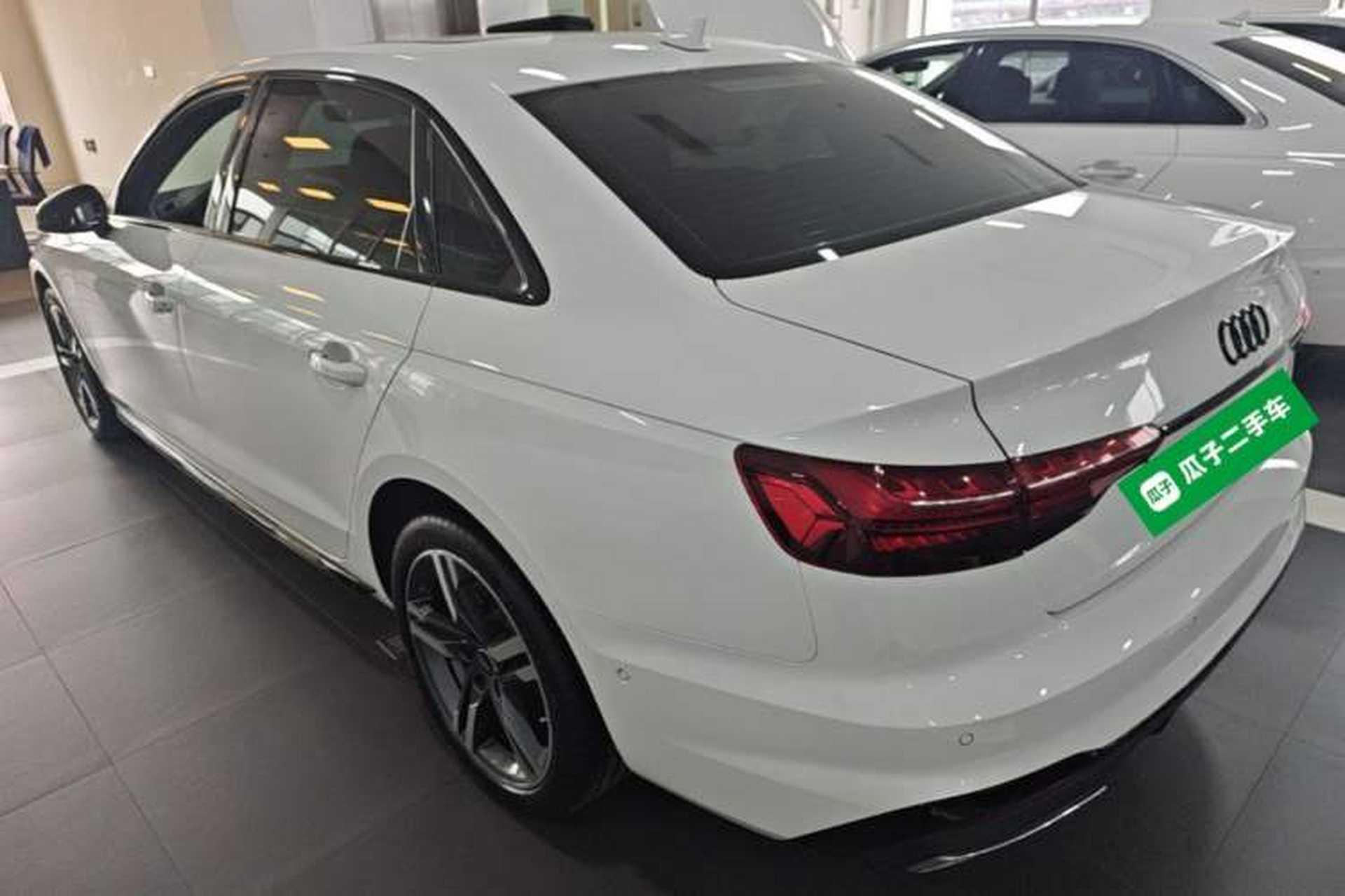 Used Audi A4L 2022 40 TFSI Luxury Dynamic Model Rear Left 45 Deg