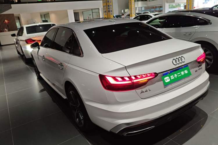 Used Audi A4L 2022 40 TFSI Fashion Dynamic Model Rear Left 45 Deg