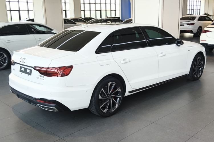 Used Audi A4L 2022 40 TFSI Luxury Dynamic Model Rear Right 45 Deg