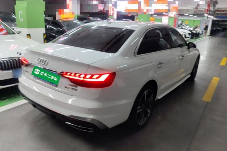 Used Audi A4L 2022 40 TFSI Fashion Dynamic Model Rear Right 45 Deg
