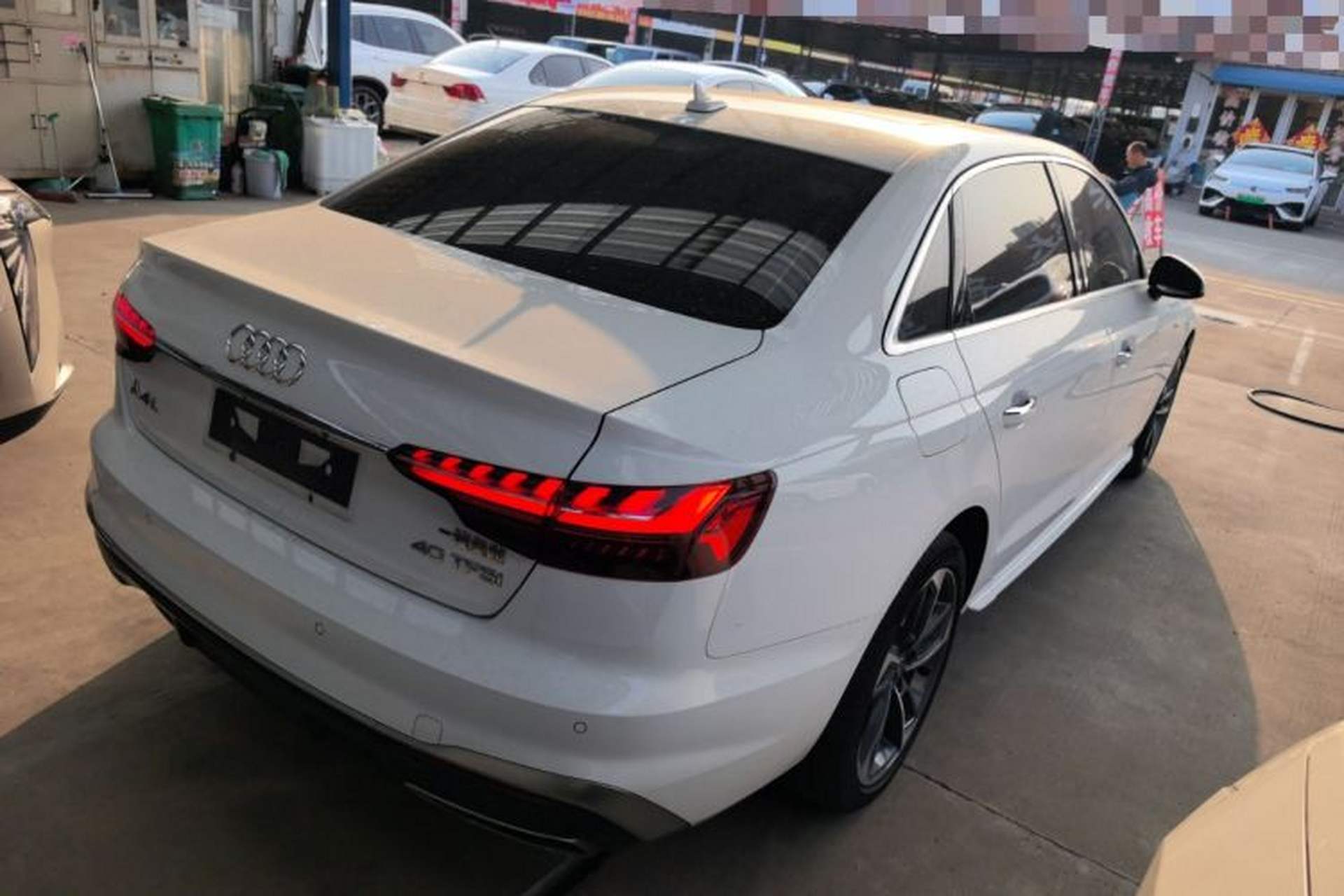 Used Audi A4L 2022 40 TFSI Fashion Dynamic Model Rear Right 45 Deg