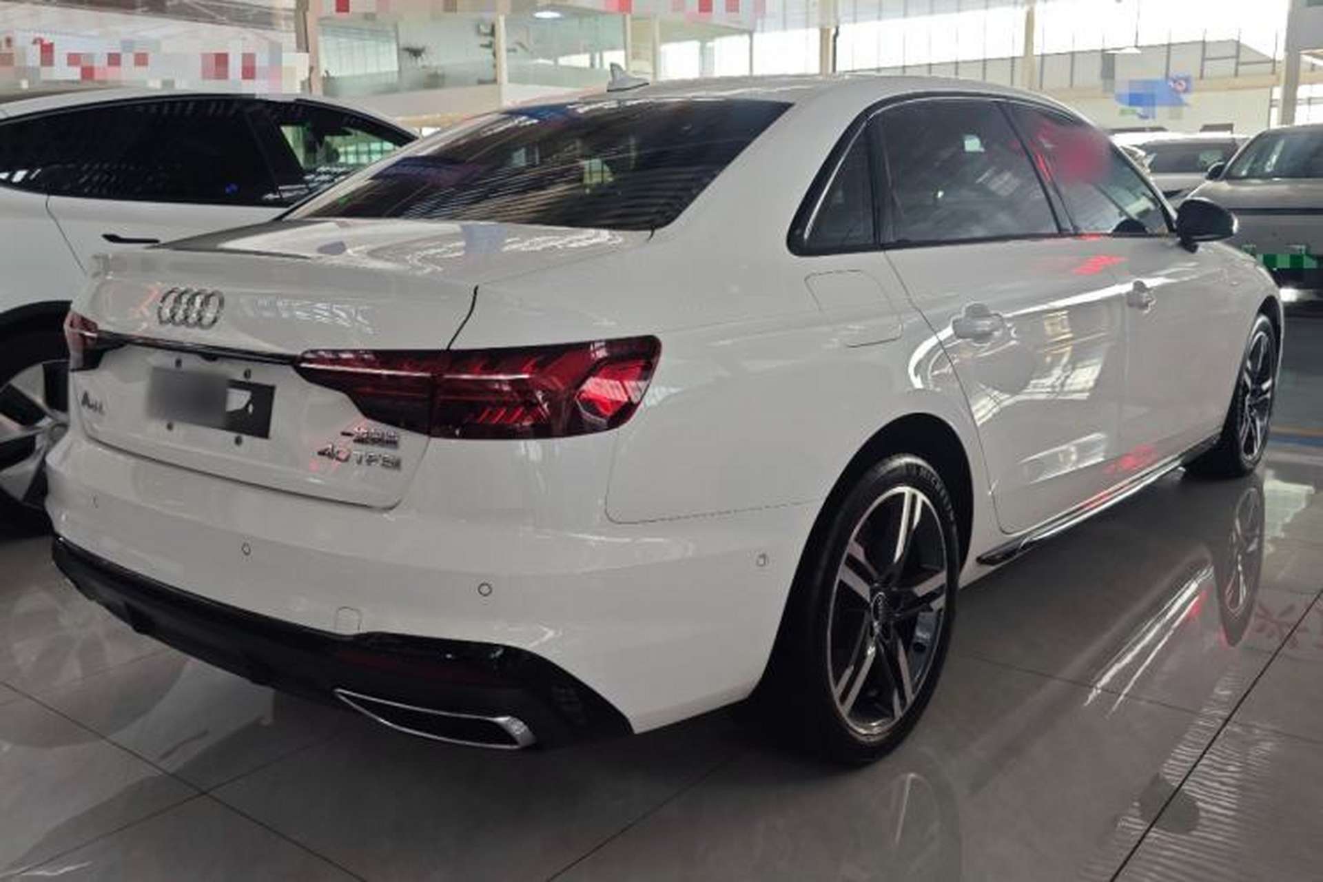 Used Audi A4L 2022 40 TFSI Luxury Dynamic Model Rear Right 45 Deg