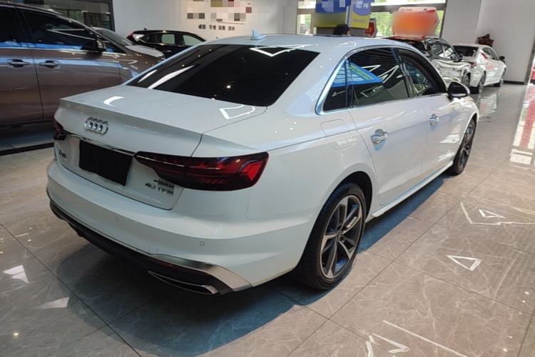 Used Audi A4L 2022 40 TFSI Fashion Dynamic Model Rear Right 45 Deg