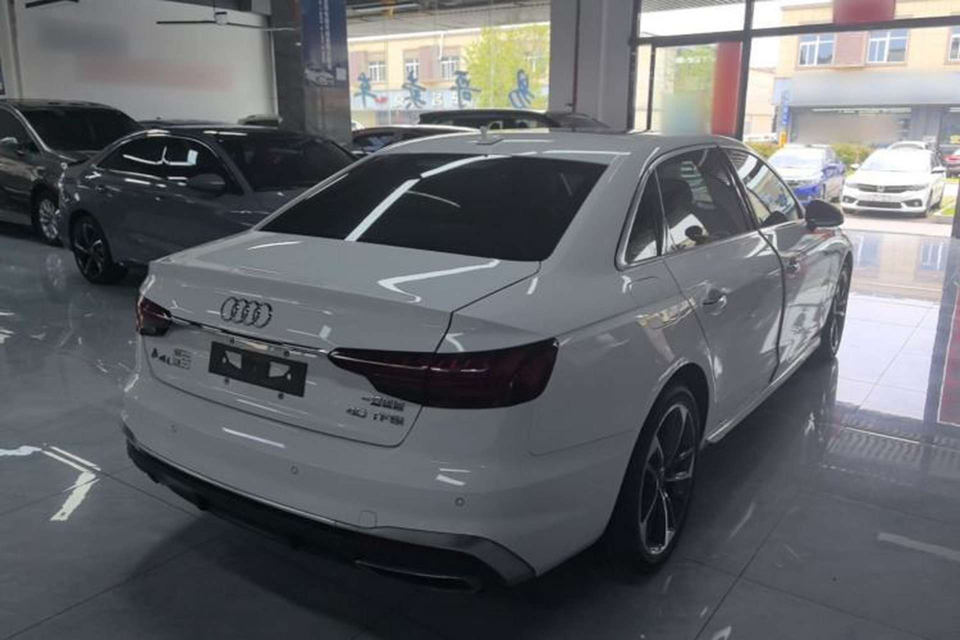 Used Audi A4L 2022 40 TFSI Fashion Dynamic Model Rear Right 45 Deg